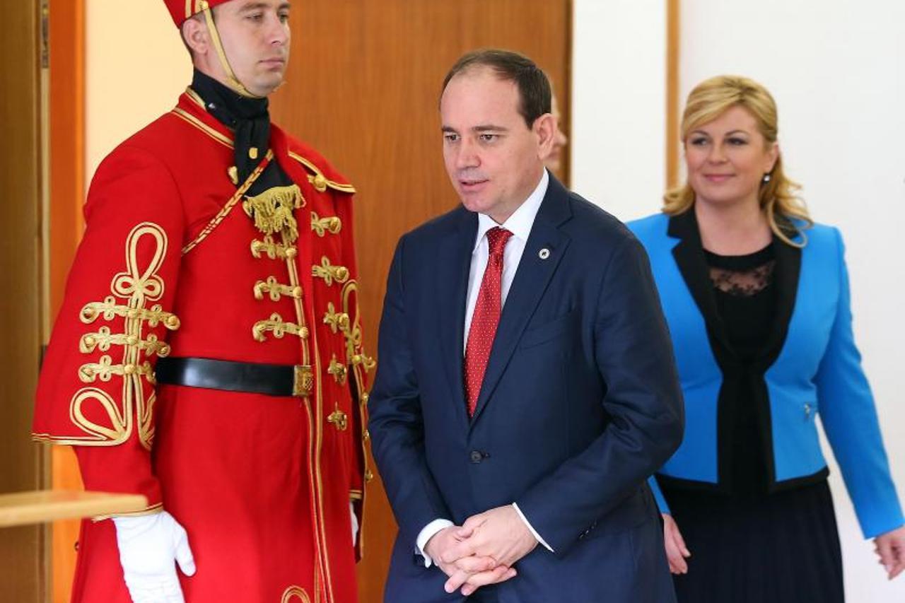 Predsjednik Republike Albanije Nishani u službenom posjetu kod predsjednice RH