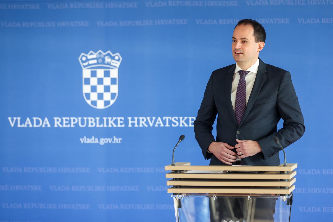Zagreb: Ivan Malenica dao izjavu nakon sjednice Vlade