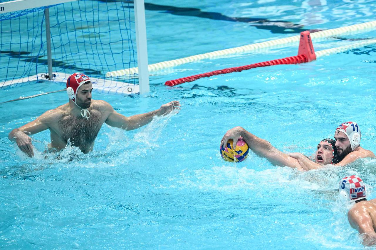 Zagreb: Prijateljska vaterpolo utakmica, Hrvatska - Mađarska