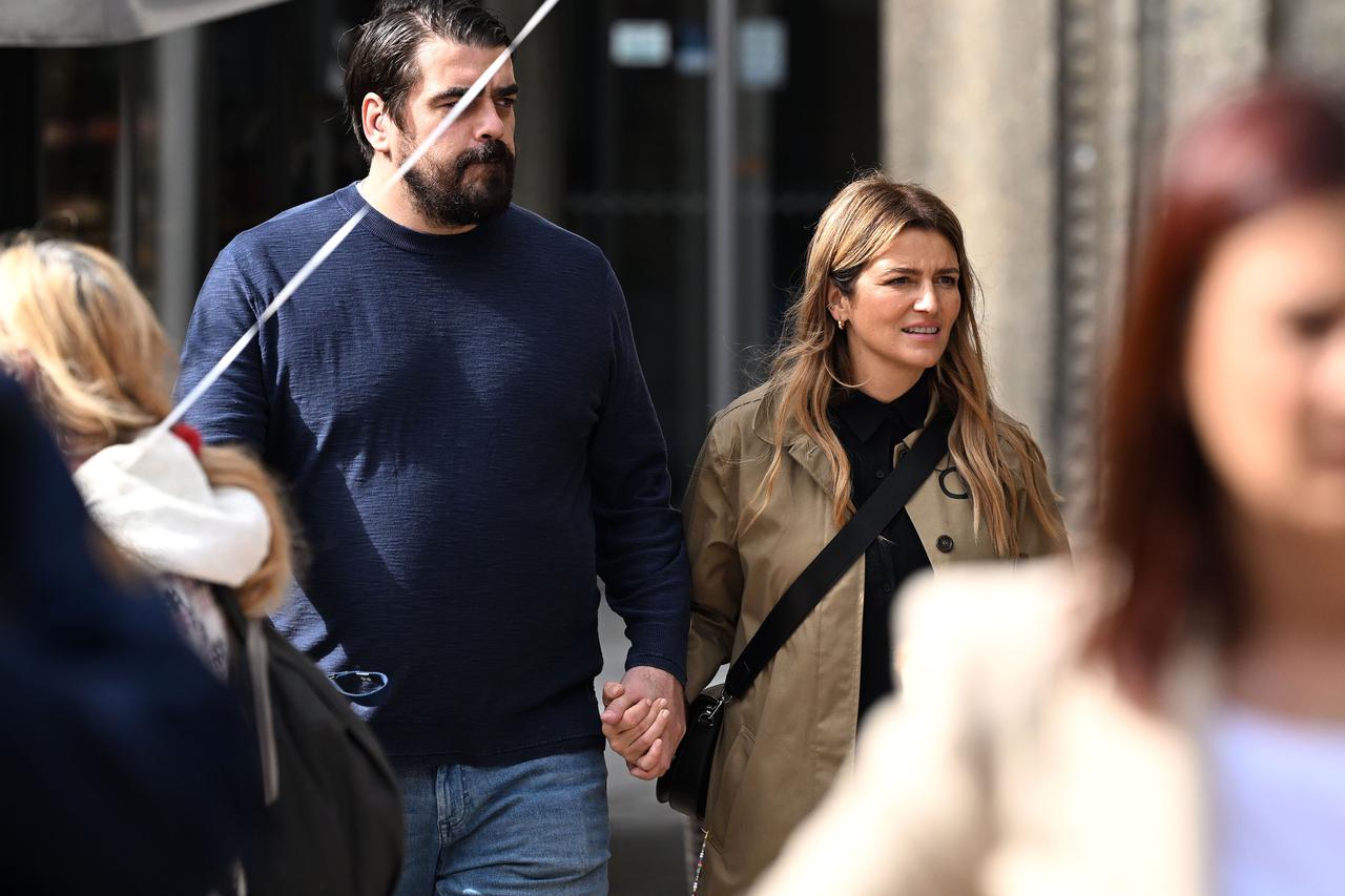 Antonija Blaće sa suprugom prošetala centrom Zagreba