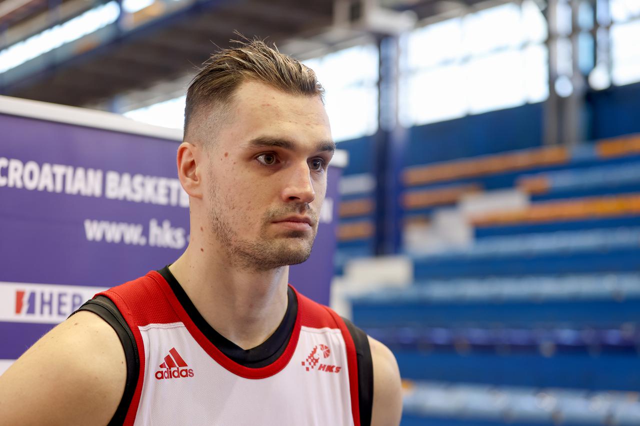 Zadar: Otvoreni trening hrvatske košarkaške reprezentacije uoči utakmice protiv Francuske