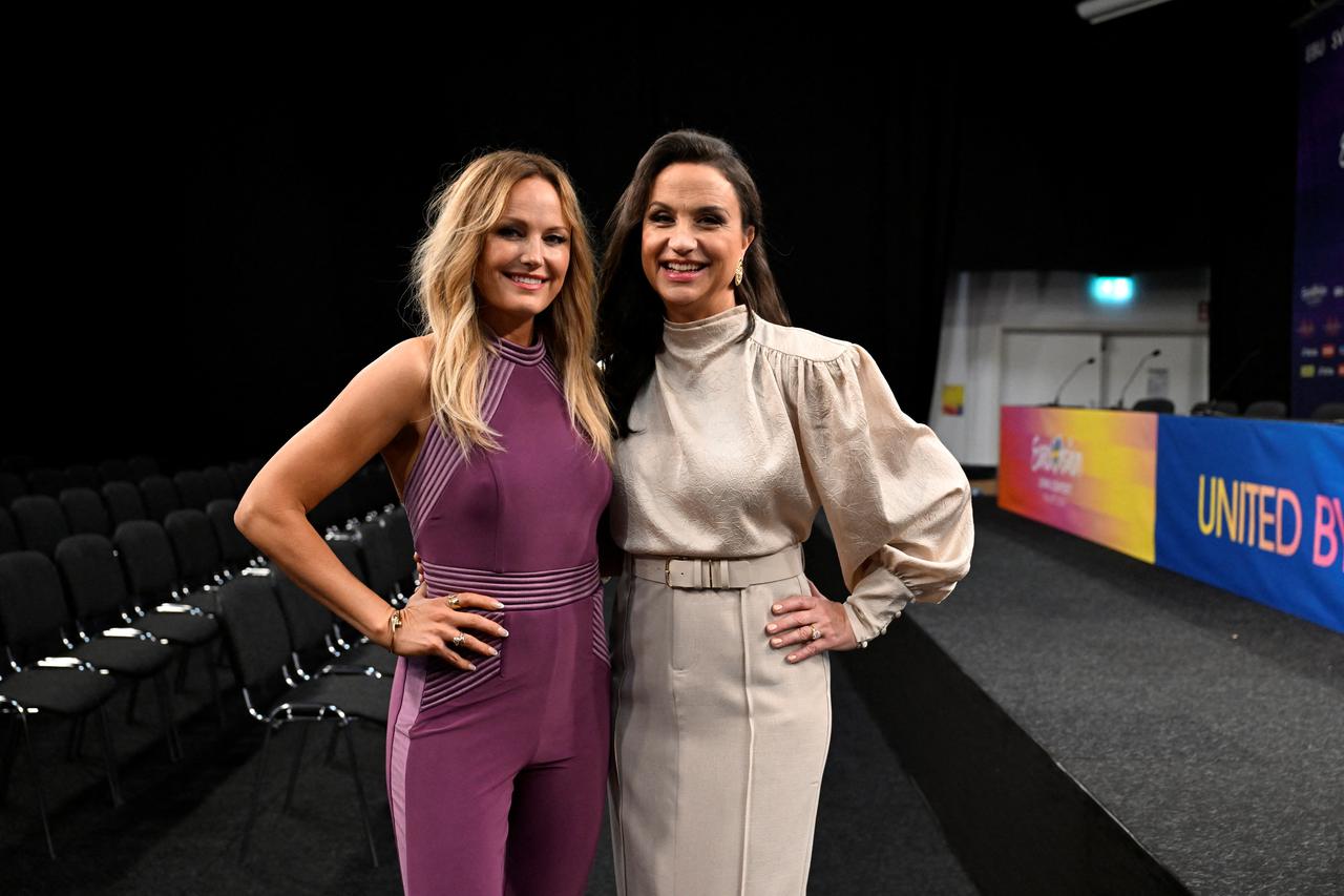 Rehearsal of the first semi-final of the 68th edition of the Eurovision Song Contest, in Malmo