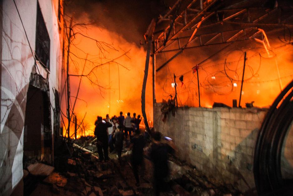 Israeli Airstrikes On Gaza