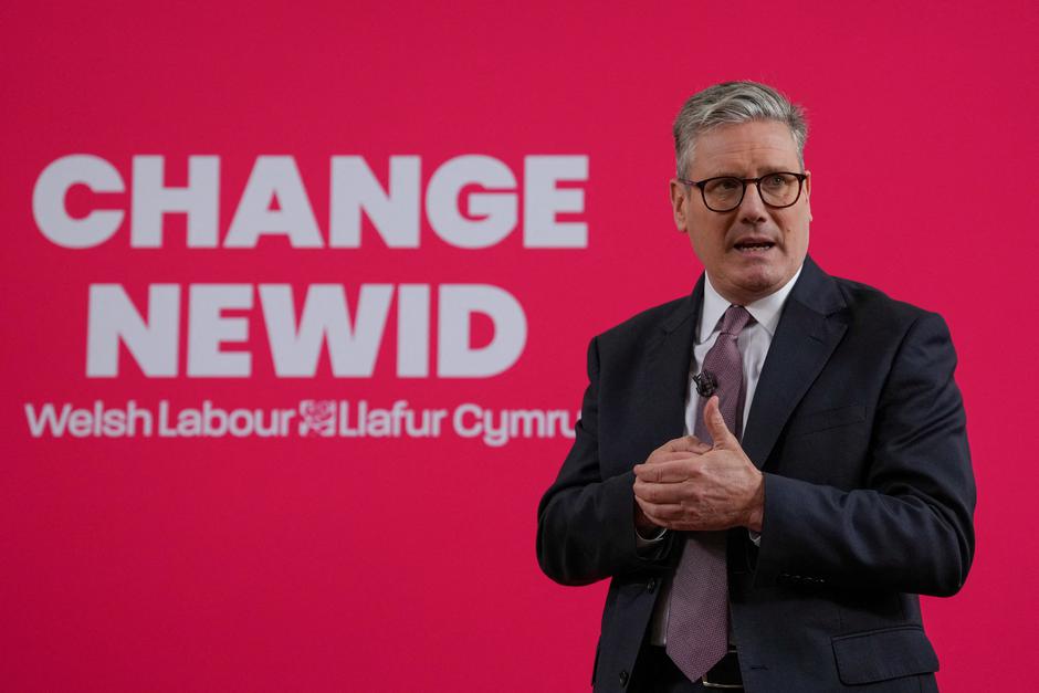 British Labour Party campaigns across the country in the lead up to the election
