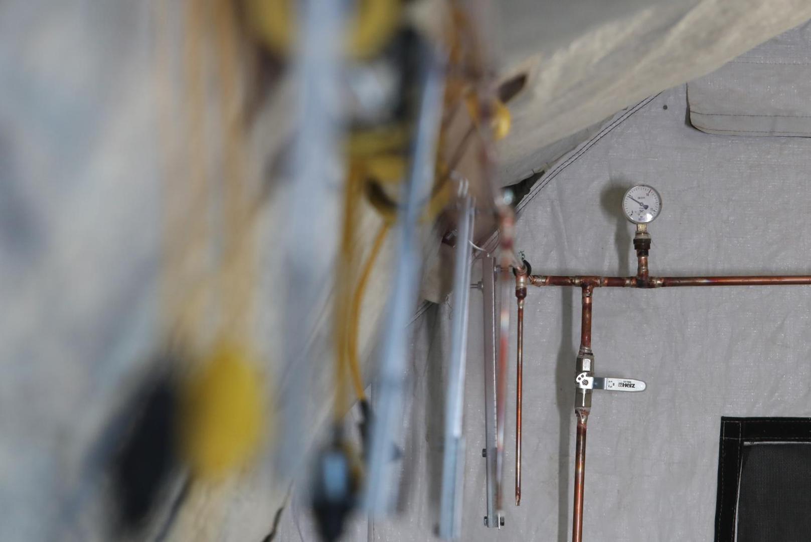 01.04.2020. Zagreb - Satori koji je Hrvatska vojska pripremila za oboljele od koronavirusa u sklopu bolnice Dubrava.
Photo: Boris Scitar/Vecernji list/PIXSELL