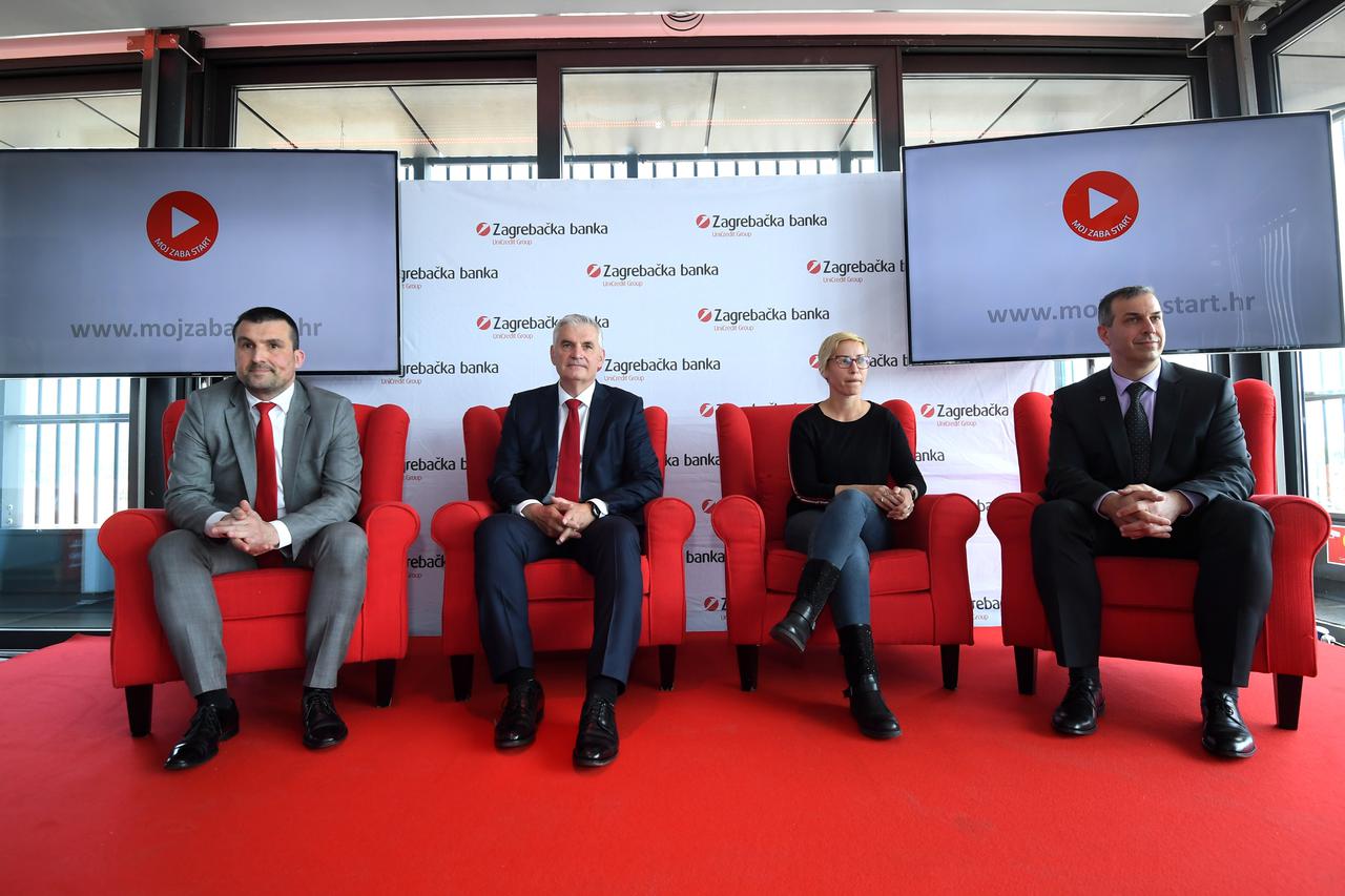 Zagreb: Prezentacija projekta Zagrebačke banke "Moj Zaba Start program"