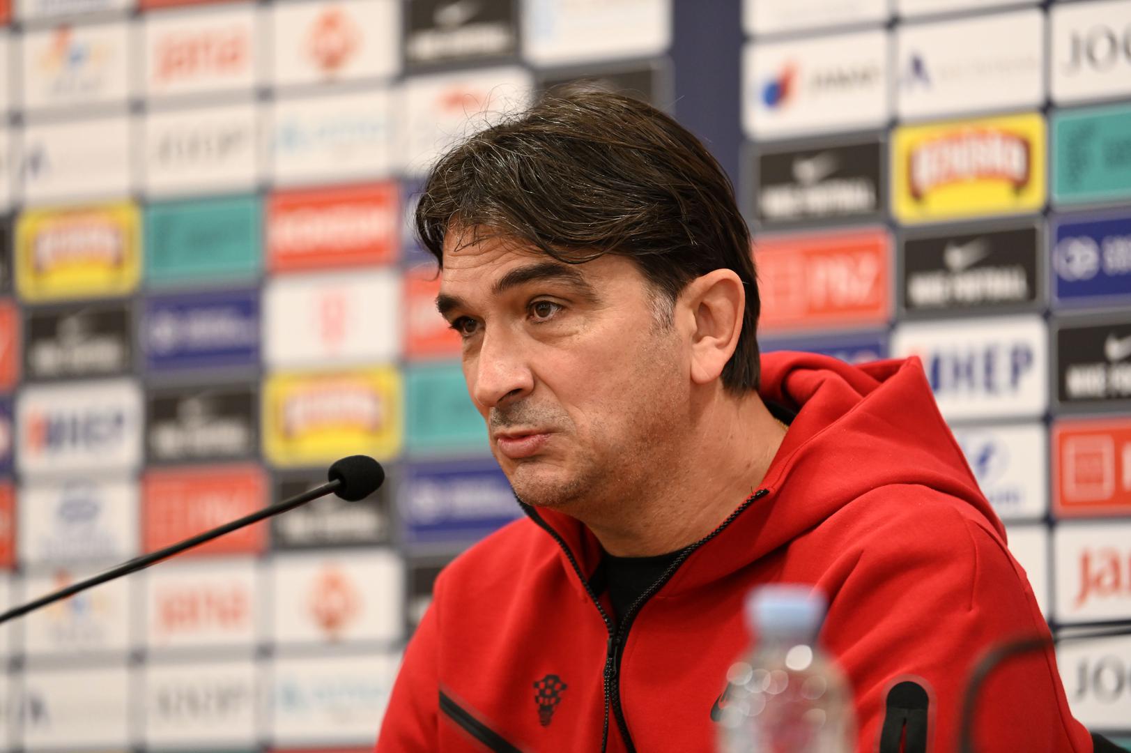 20.03.2023., Split - Izbornik hrvatske nogometne reprezentacije Zlatko Dalic na konferenciji za medije uoci utakmice s Walesom. Photo: Matko Begovic/PIXSELL