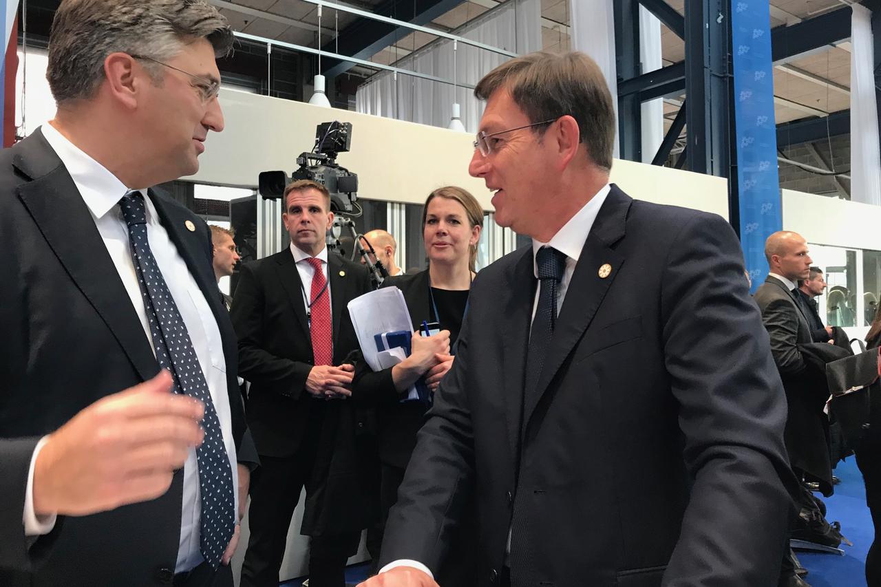 Andrej Plenković i Miro Cerar