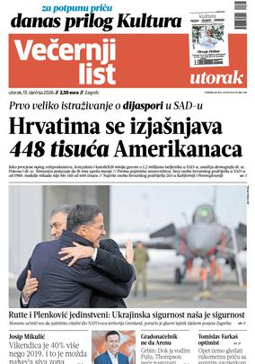 Naslovnica 13.01.2026.