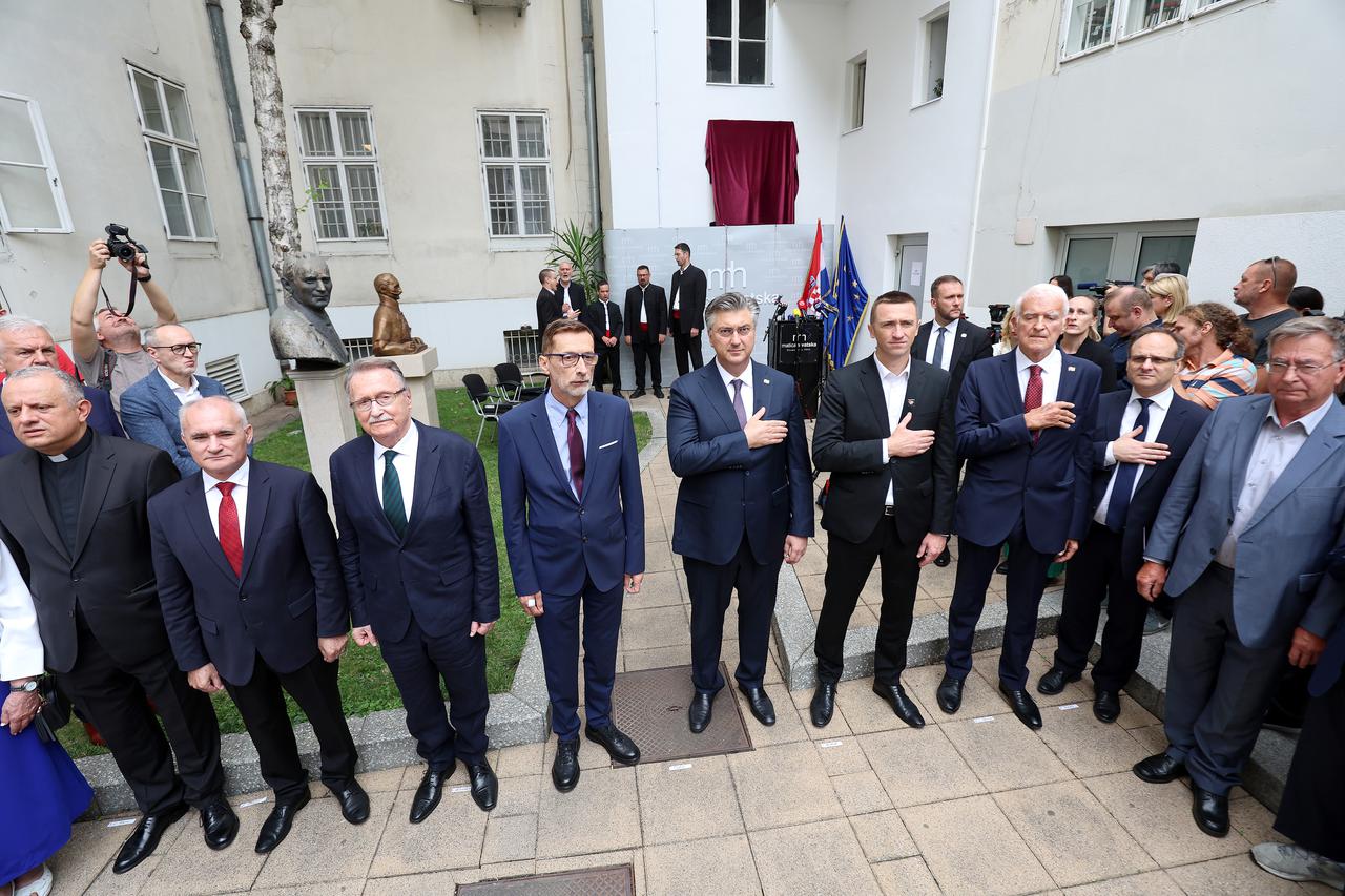 Miro Gavran, Andrej Plenković i Ivan Penava