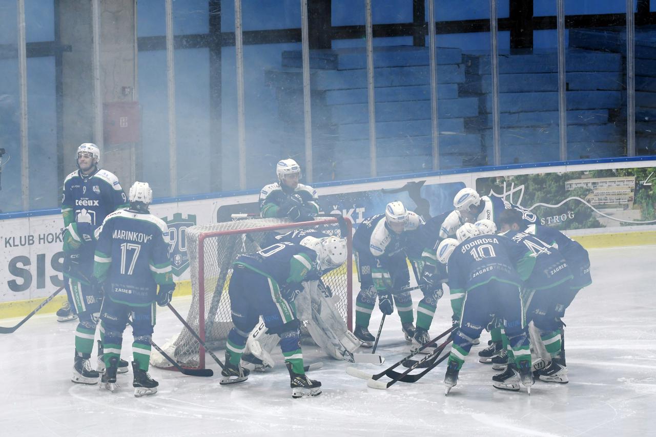 Sisak: Peta utakmica poluifinala Alpske lige KHL Sisak - HC Mefrano