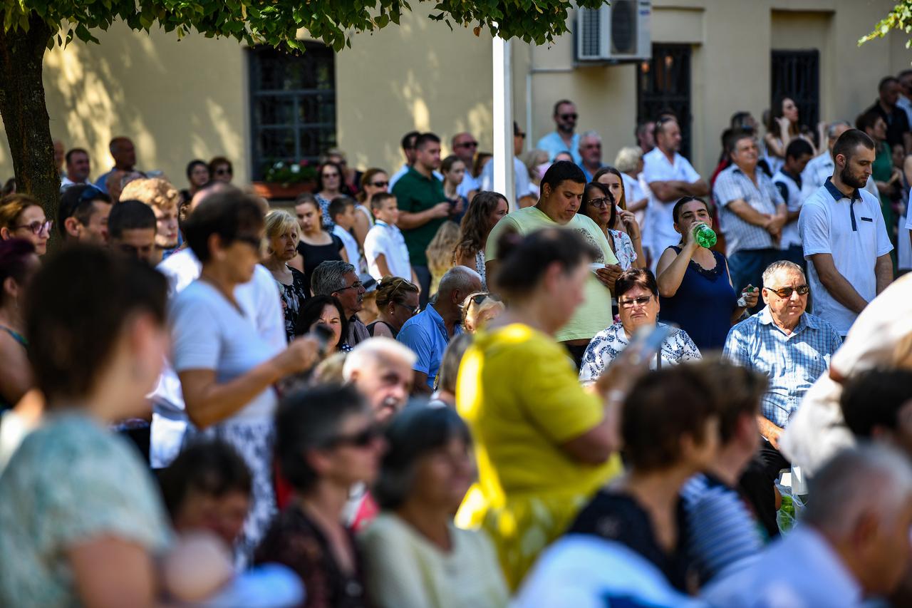 Zagreb: Proslava blagdana Velike Gospe u Stenjevcu