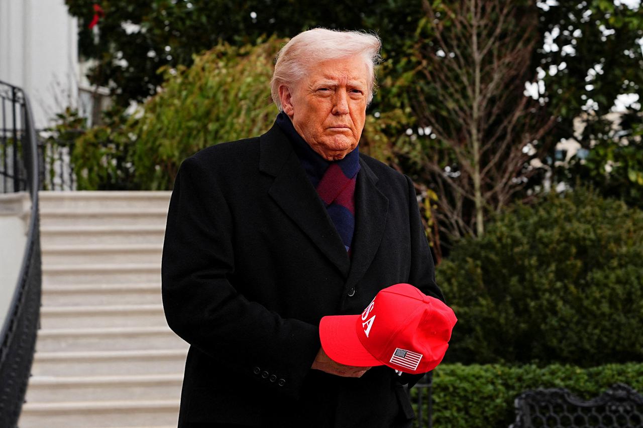FILE PHOTO: U.S. President Trump at the White House in Washington, D.C.