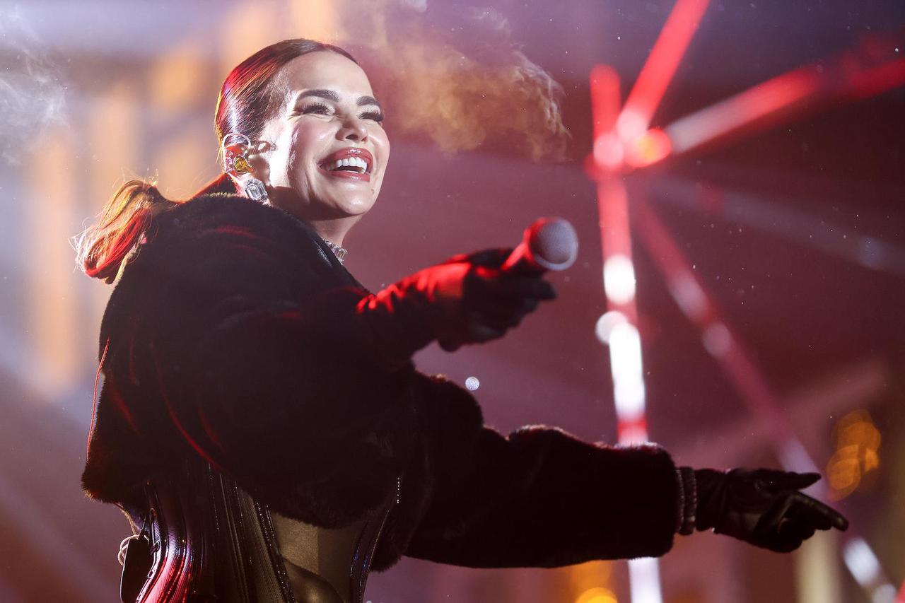 Severina u Sarajevu održala Novogodišnji koncert