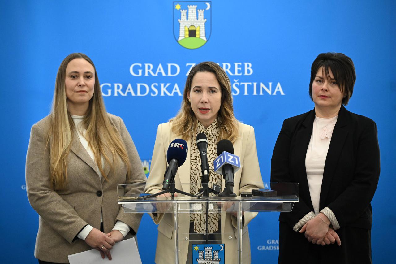 Zagreb: Marija Selak Raspudić održala je konferenciju za medije