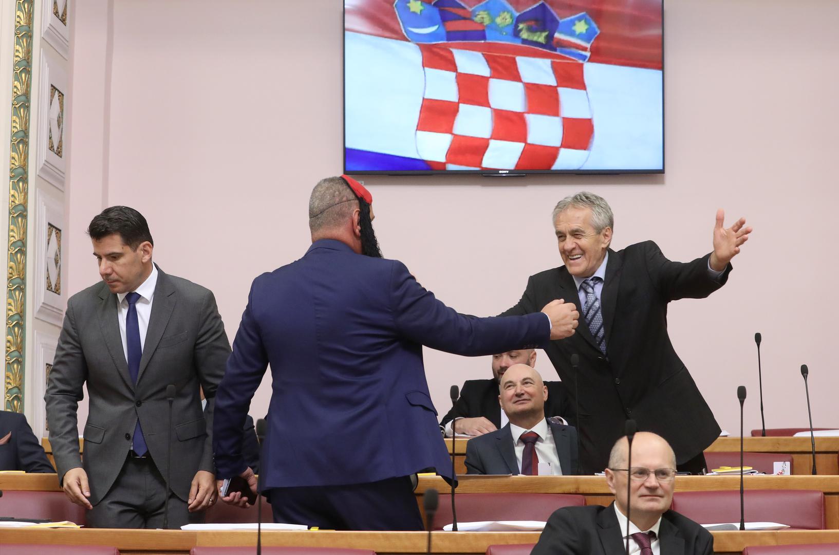 16.05.2024., Zagreb - Prvo zasjedanje Hrvatskog sabora u 11. sazivu. Miro Bulj Photo: Robert Anic/PIXSELL