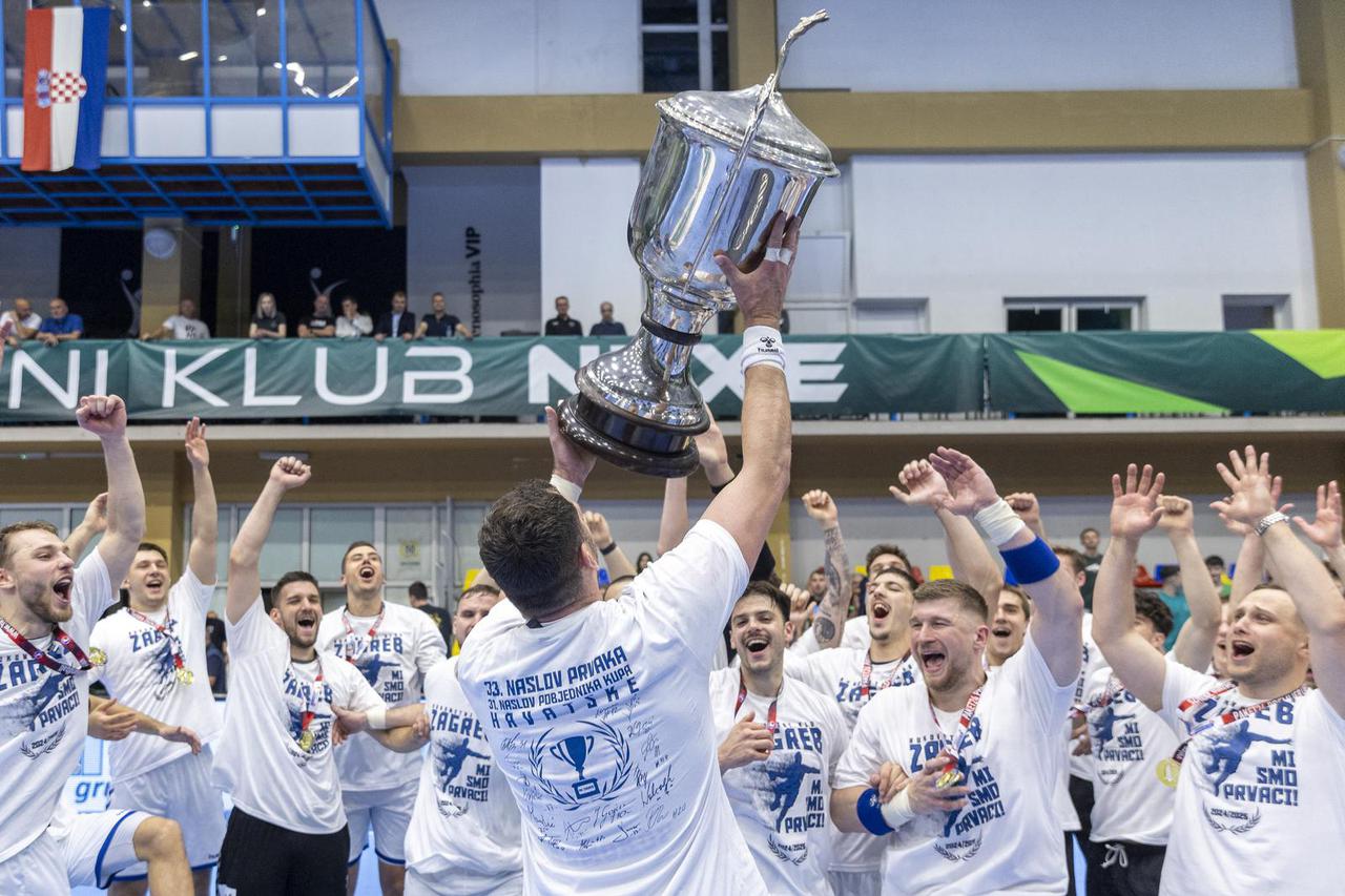 RK Zagreb u Našicama osvojio 33. titulu prvaka Hrvatske!