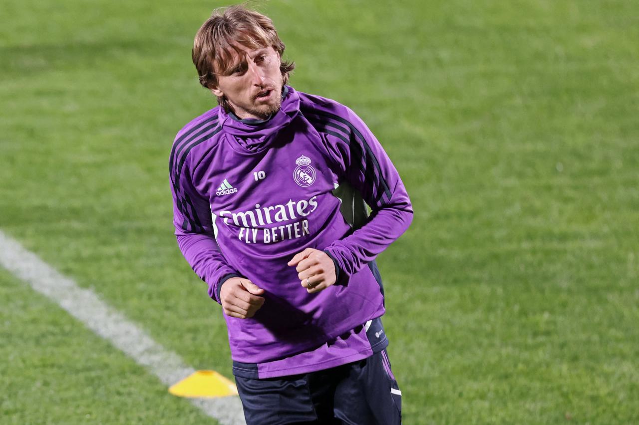 Spanish Super Cup - Real Madrid Training