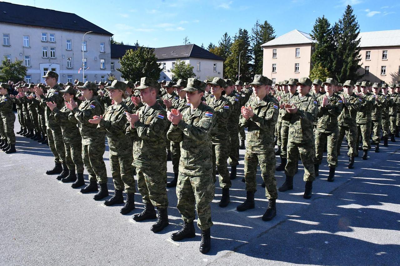 Požega: Svečana prisega 47. naraštaja ročnika na dragovoljnom vojnom  osposobljavanju