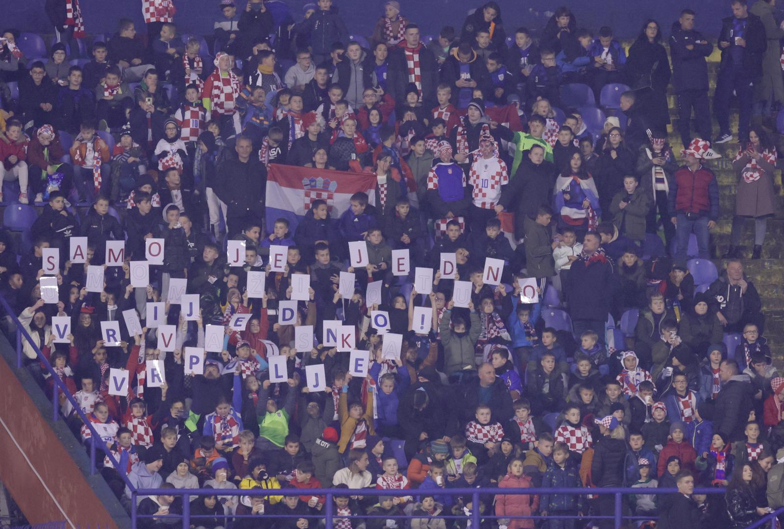 21.11.2023., stadion Maksimir, Zagreb - Kvalifikacije za UEFA Euro 2024, skupina D, Hrvatska - Armenija. Photo: Luka stanzl/PIXSELL