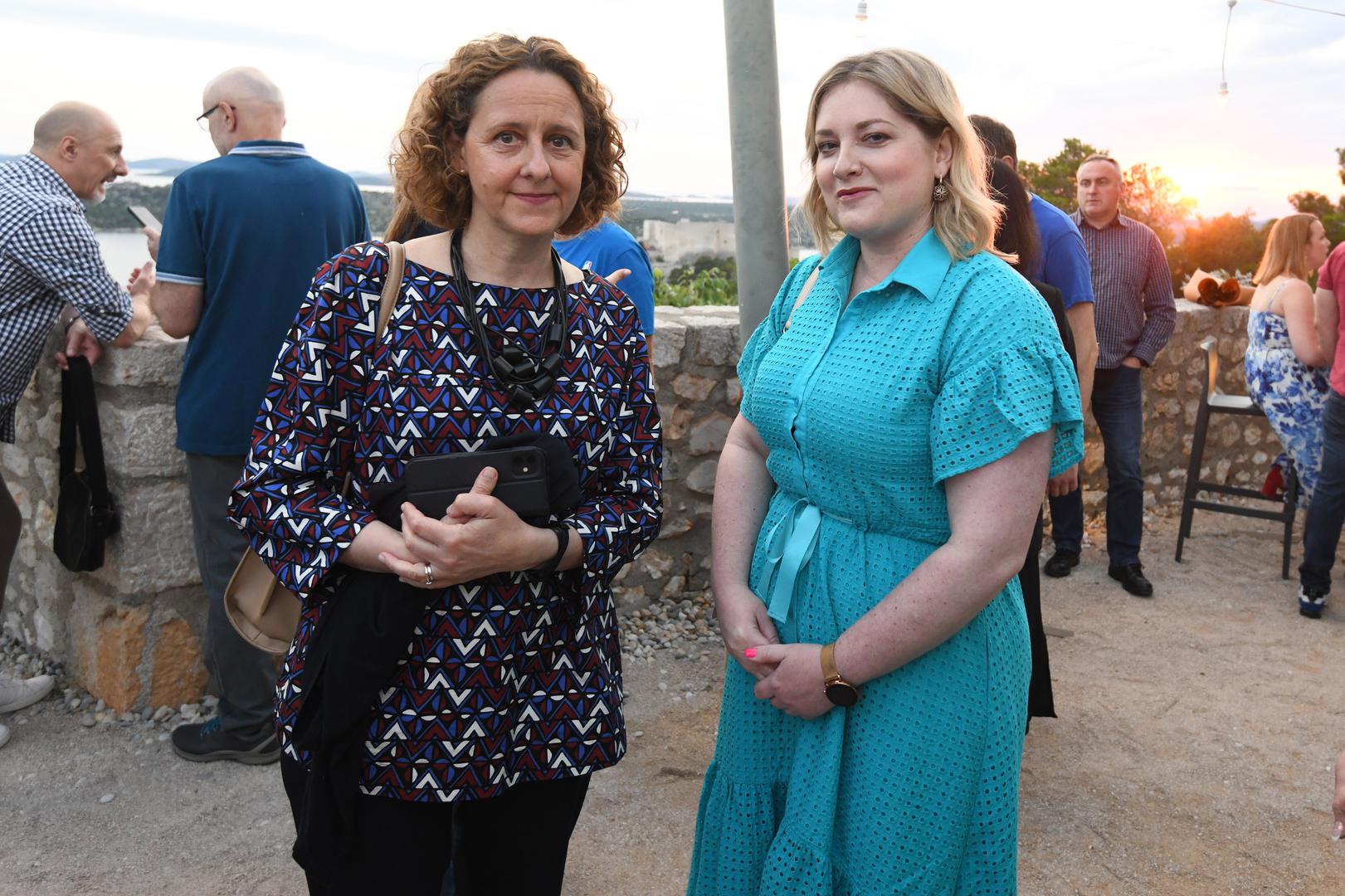 10.06.2023., Sibenik - Na tvrdjavi Barone odrzana je promocija dokumentarnog filma "Nas mali" o Drazenu Petrovicu u koprodukciji Vecernjeg lista. ministrica kulture i medija Nina Obuljen Korzinek Photo: Hrvoje Jelavic/PIXSELL