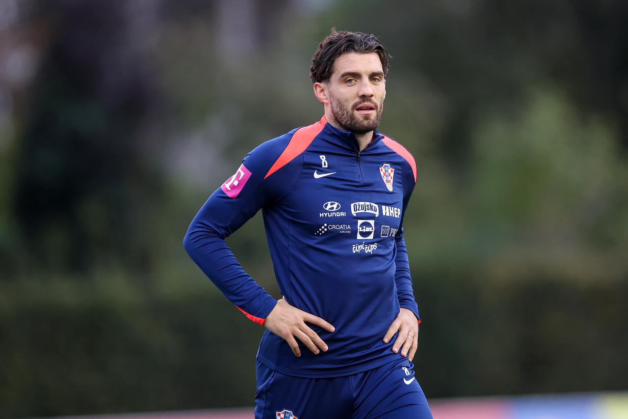 Zagreb: Trening hrvatske nogometne reprezentacije