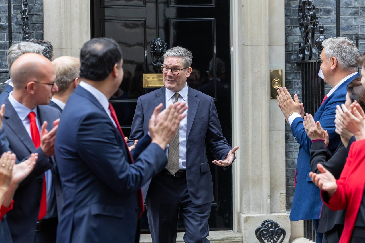 Scottish Labour MP's with Prime Minister Keir Starmer