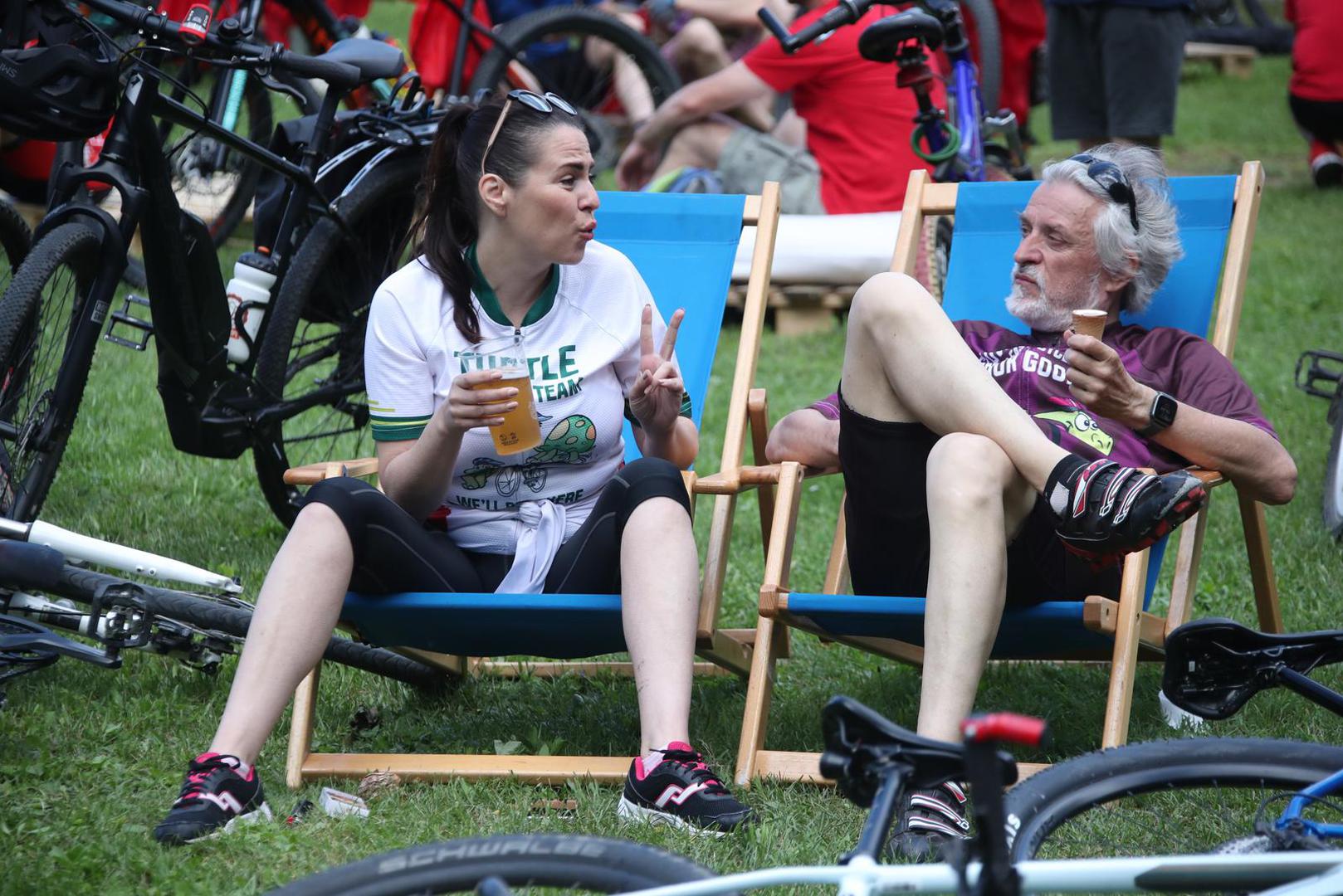 11.06.2022.,Zagreb - Na Trgu dr. Franje Tudjmana startala jubilarna 40. Vecernjakova biciklijada Photo: Sanjin Strukic/PIXSELL