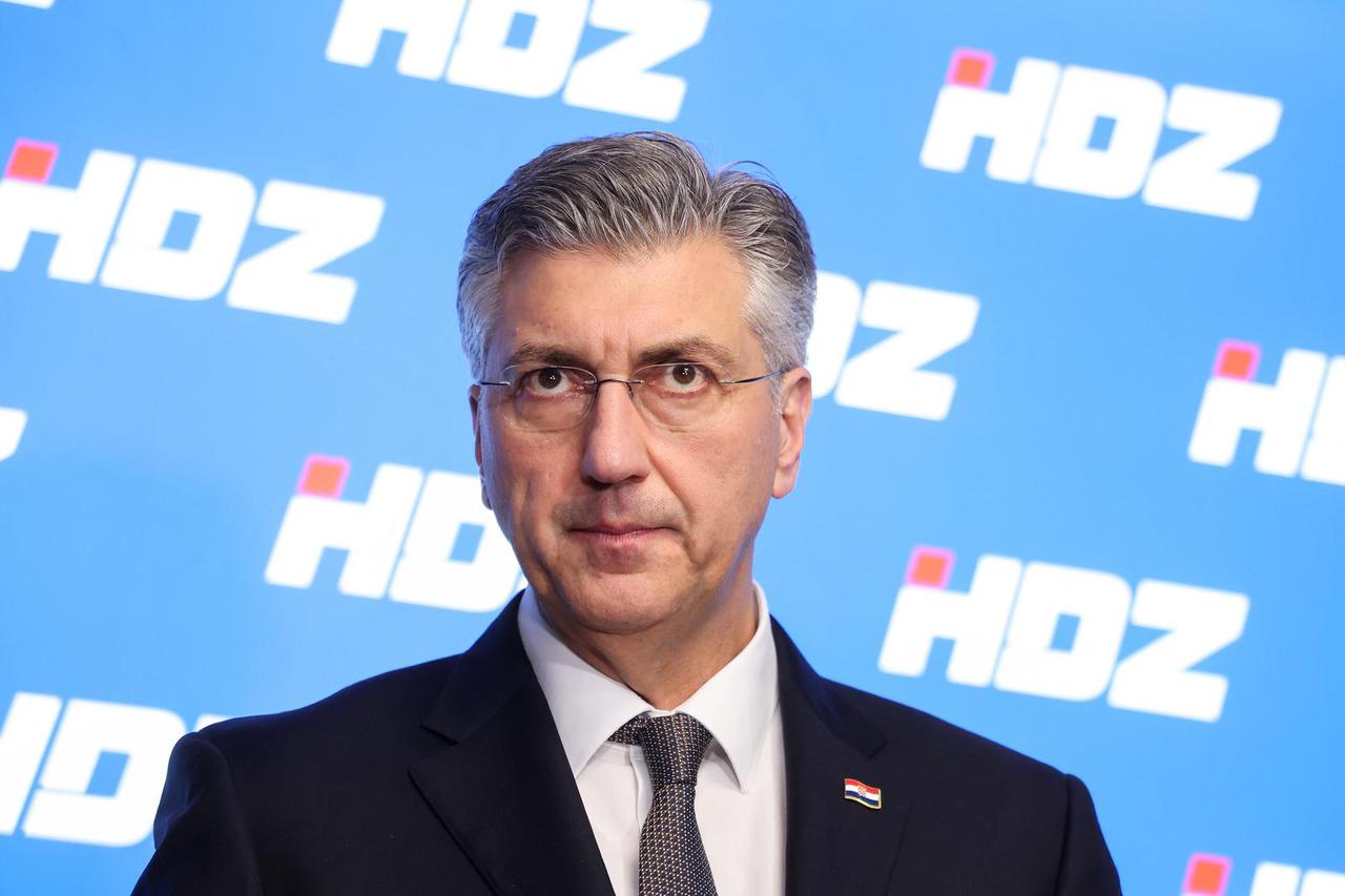 Zagreb: Andrej Plenković dao je izjavu nakon sjednice HDZ-a 