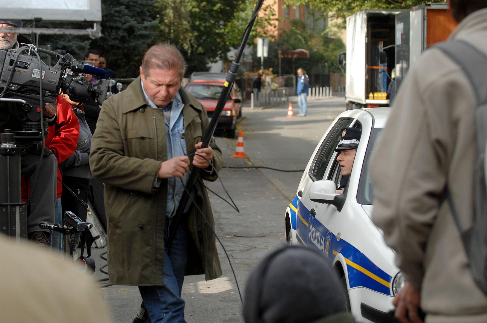 17,10..2009.,Zagreb - Nastavak snimanja serije "Odmori se zasluzio si" u kojoj u obitelji Kosmicki glume Igor Mesin,Vera Zima i Ivo GregurevicrPhoto: Boris Scitar/Vecernji list