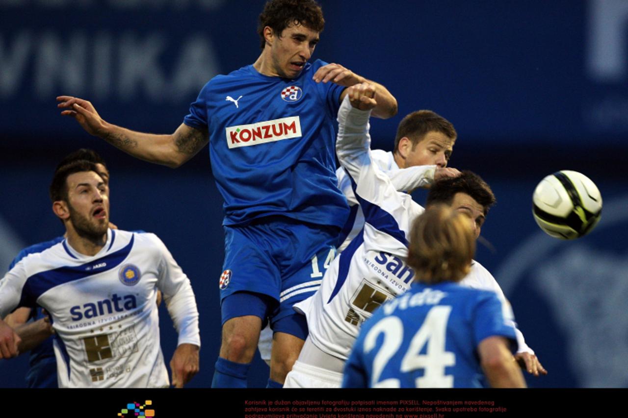 '13.04.2012., Stadion Maksimir, Zagreb - Nogometna utakmica 26. kola MAXtv Prve HNL, GNK Dinamo - NK Zadar. Sime Vrsaljko. Photo: Slavko Midzor/PIXSEL'