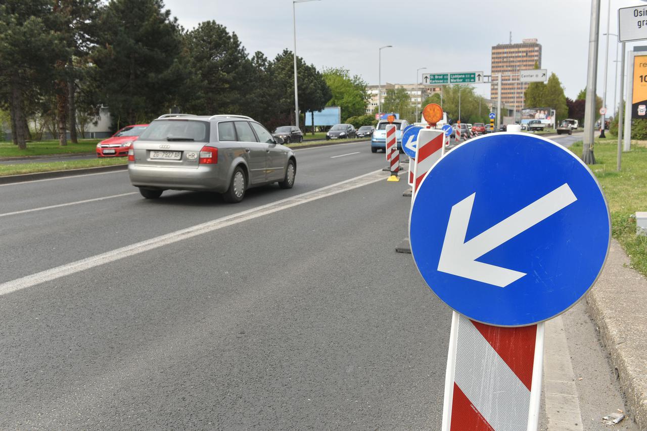 Zagreb: Dio Slavonske avenije od Vrbika XIII do Savske zatvoren zbog radova