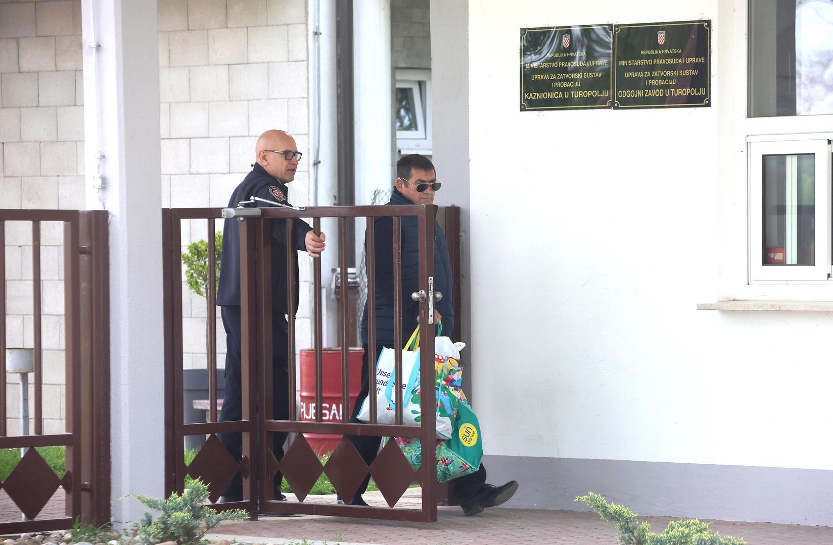 10.04.2024. Velika Gorica - Ivan Bulj, osuđen na 22 godine zatvora zbog ubojstva Anđele Bešlić izašao je na slobodu Photo: Sanjin Strukic/PIXSELL