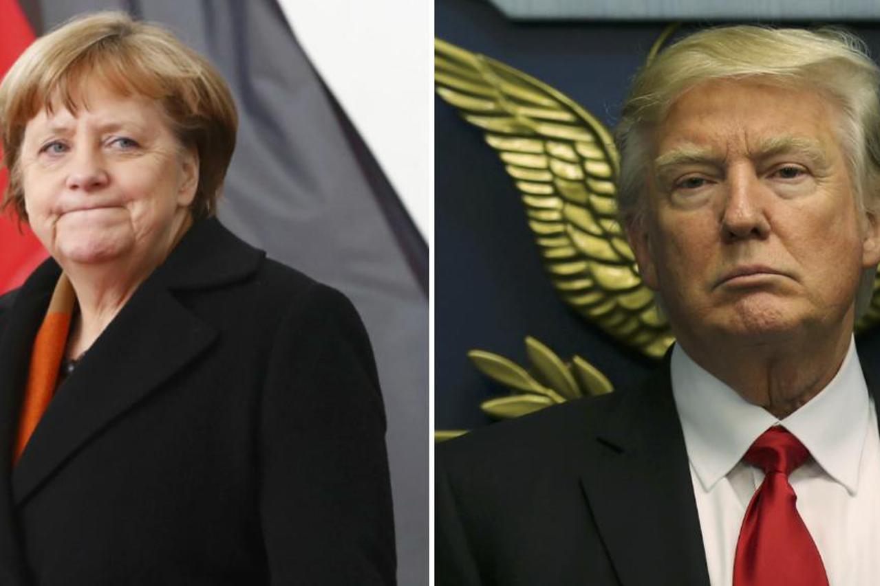 Trump Merkel