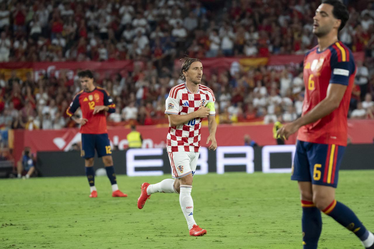 Sevilla: Susret Španjolske i Hrvatske u 2. kolu skupine A3 UEFA Lige nacija