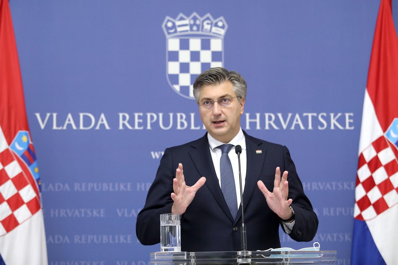 Zagreb: Plenković o nastavku mjera za očuvanje radnih mjesta