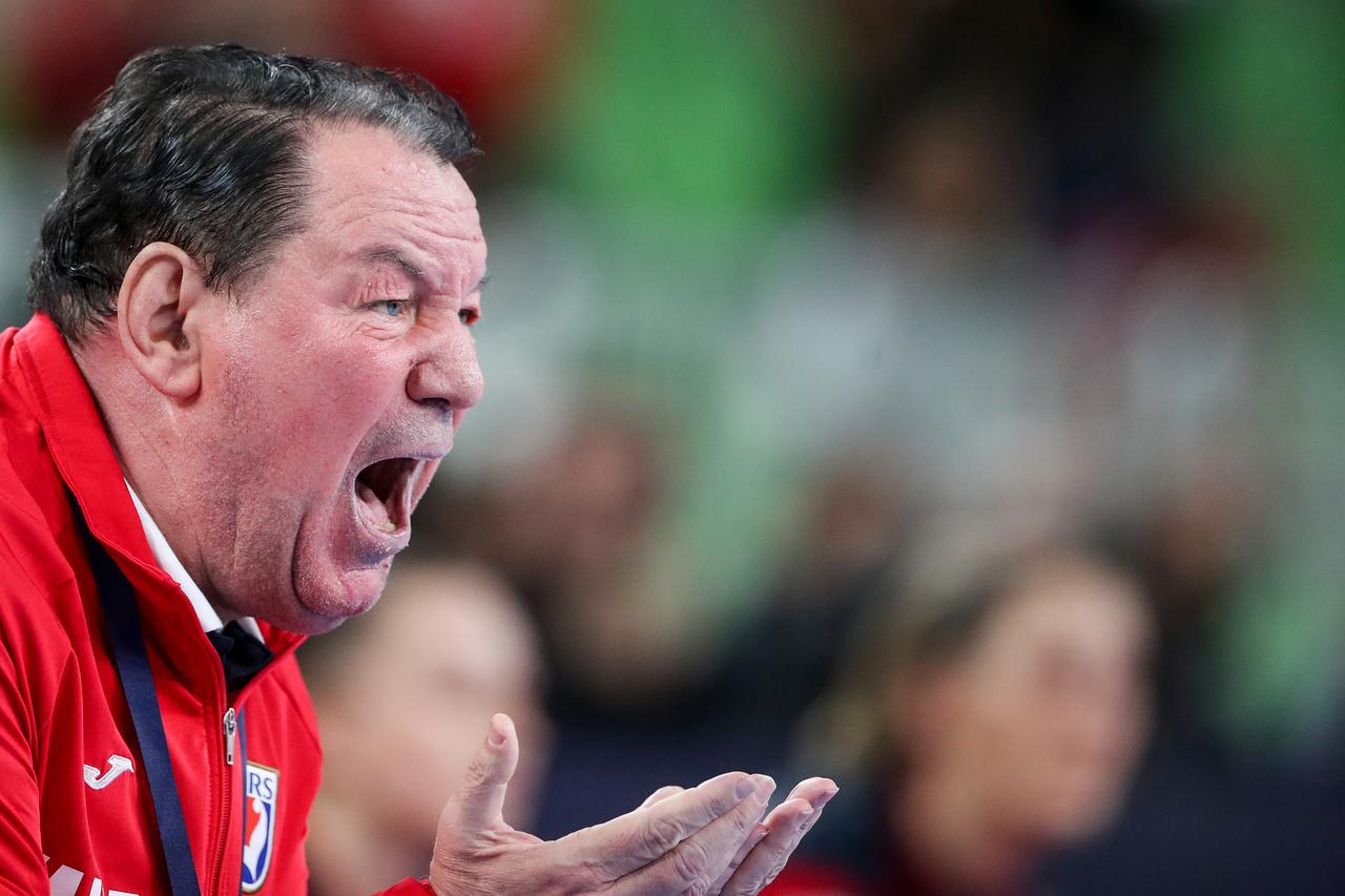 Ljubljana: Utakmica rukometašica Hrvatske i Švicarske na Europskom prvenstvu