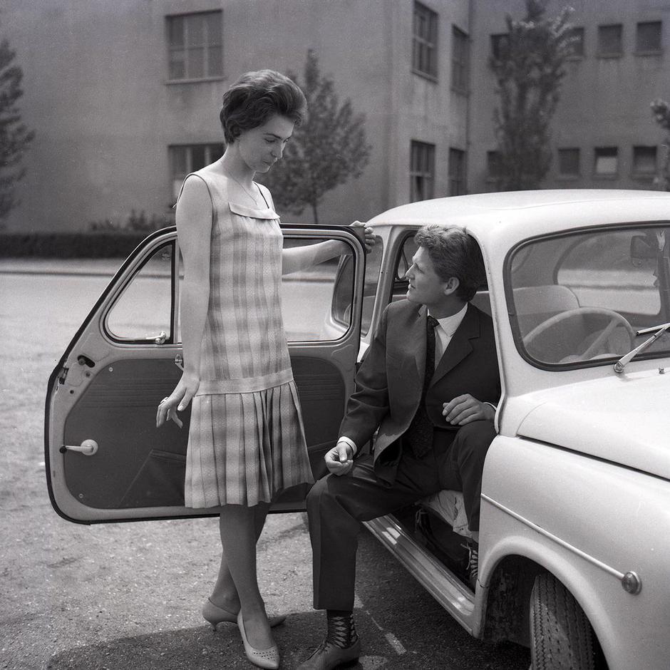 Detalj s izložbe "Moda i odijevanje u Zagrebu 1960-ih"