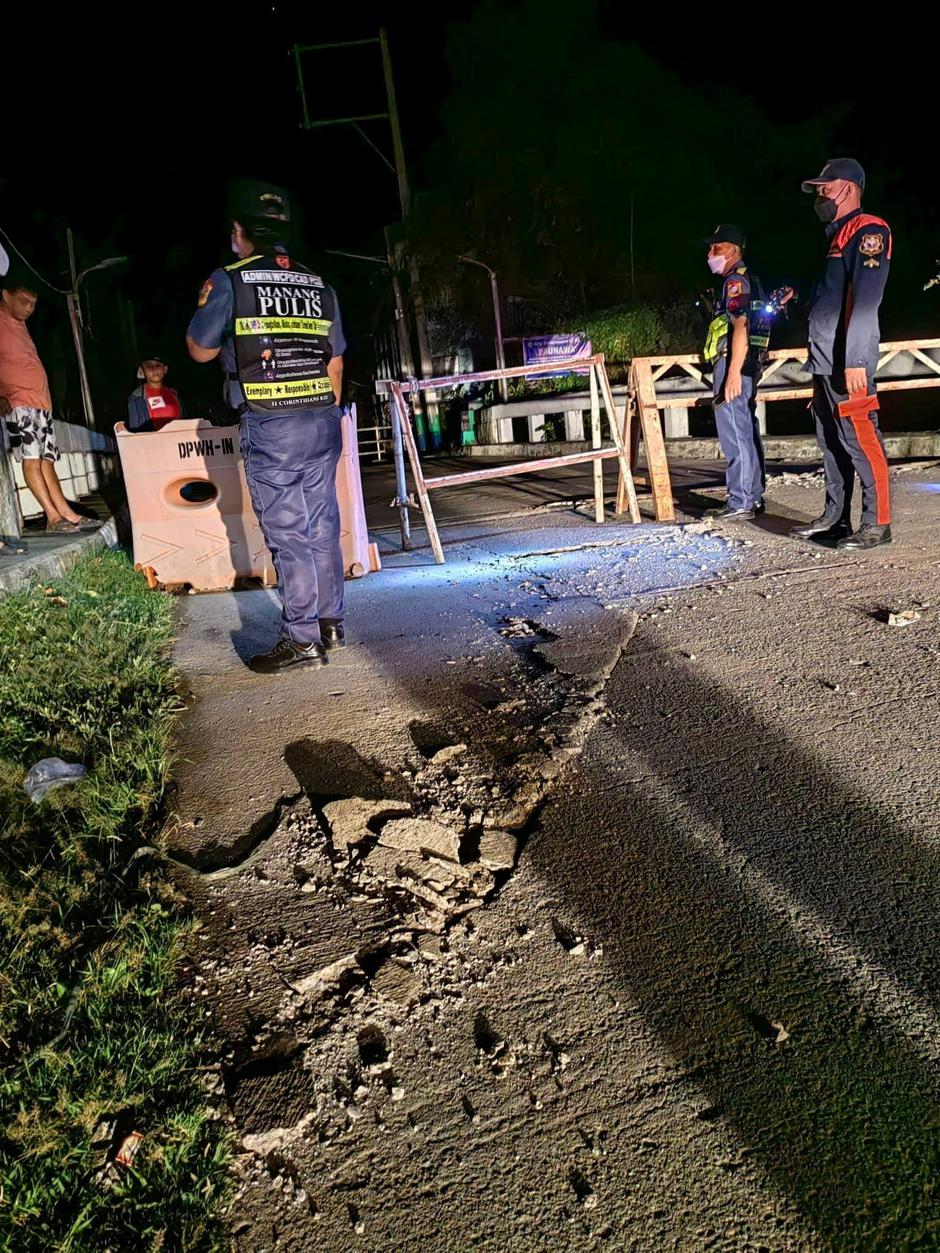 Earthquake aftermath in Northern Luzon