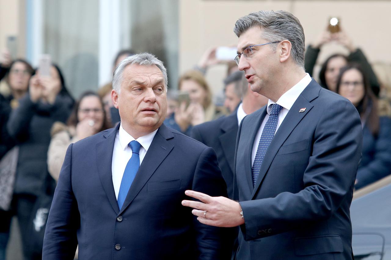 Andrej Plenković i Viktor Orban