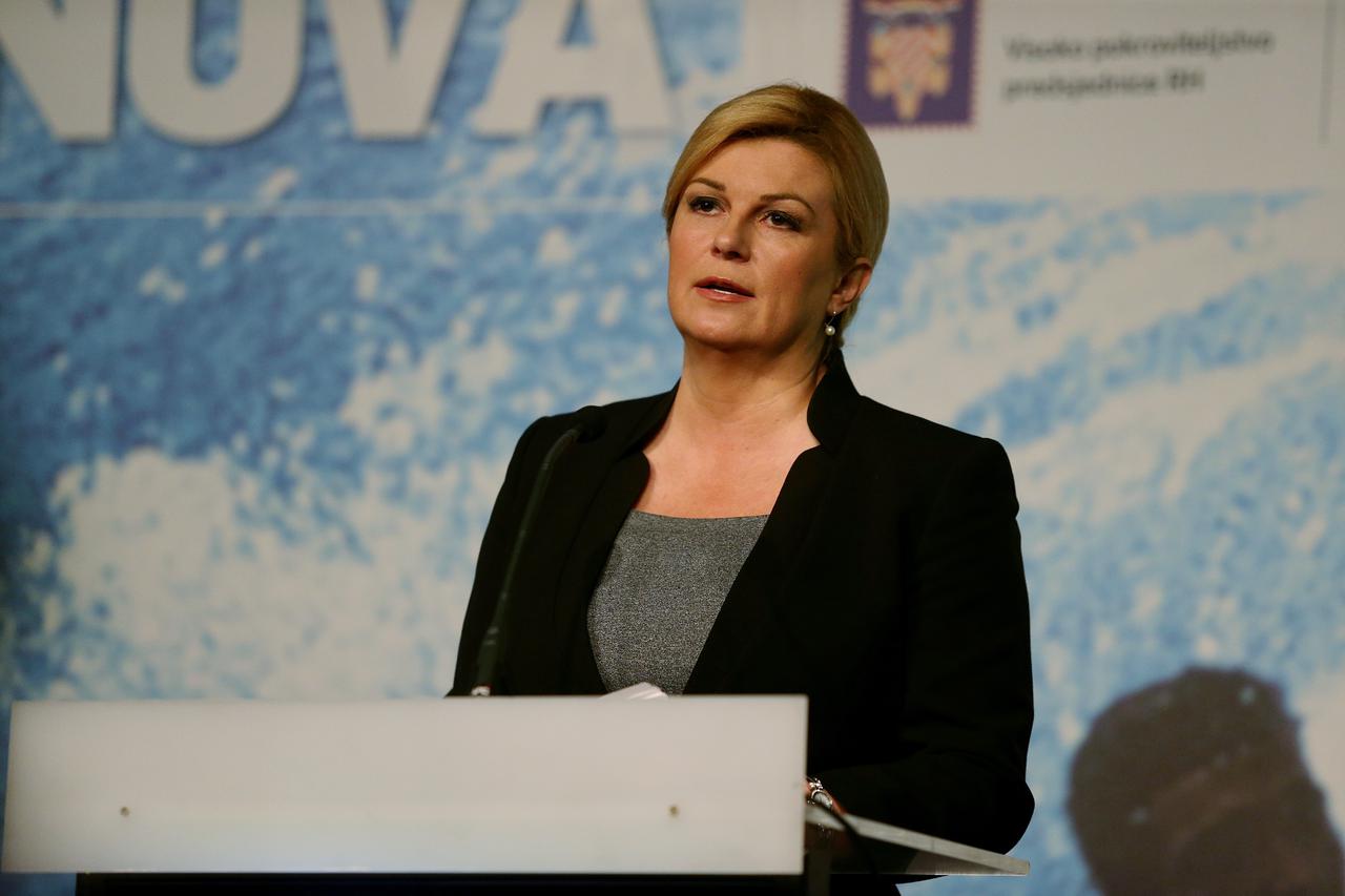 Zagreb: Andrej Plenković i Kolinda Grabar-Kitarović na konferenciji "Dan velikih planova"