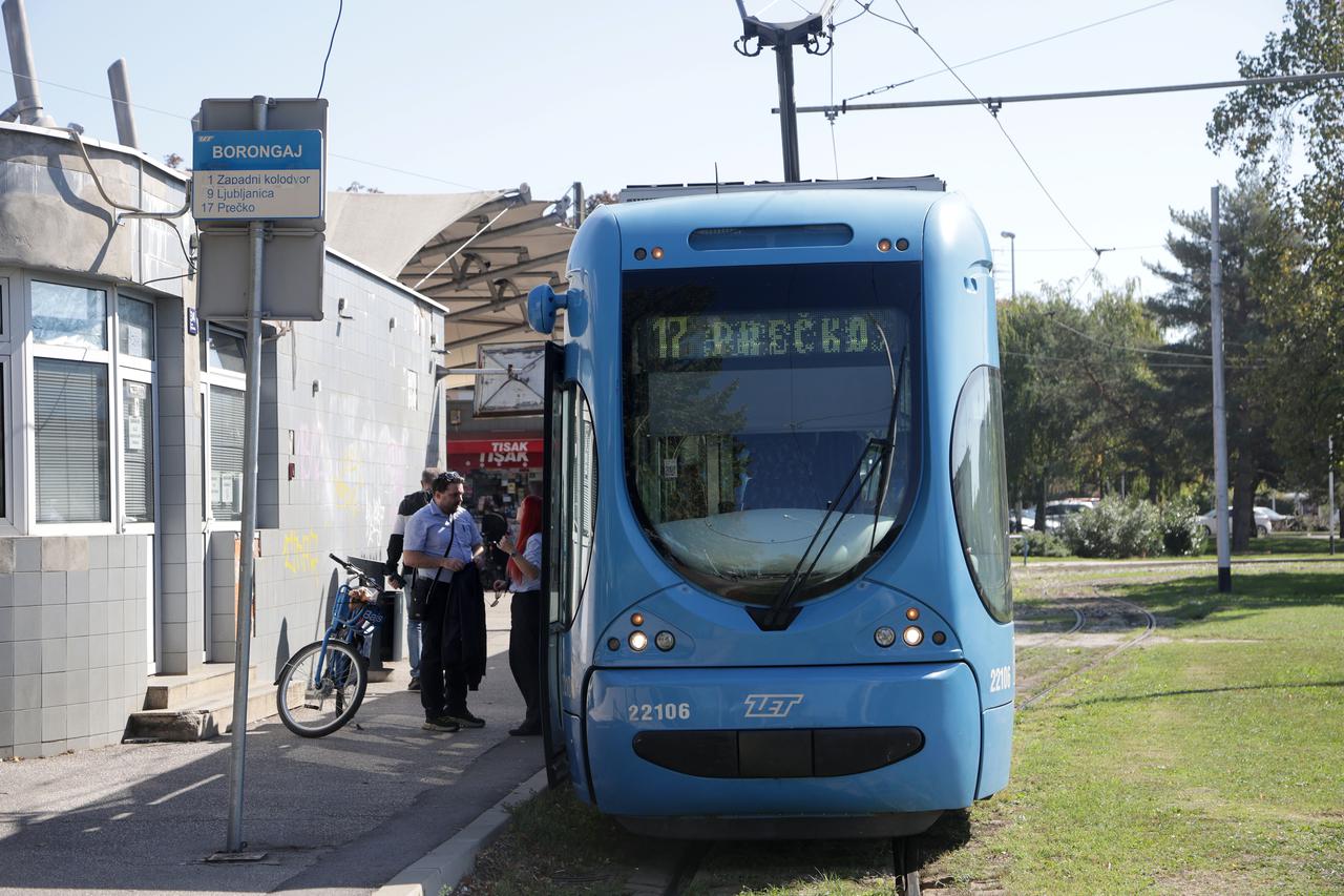 Zagreb: Tramvajska linija 17, Prečko-Borongaj, prometuje normalno 