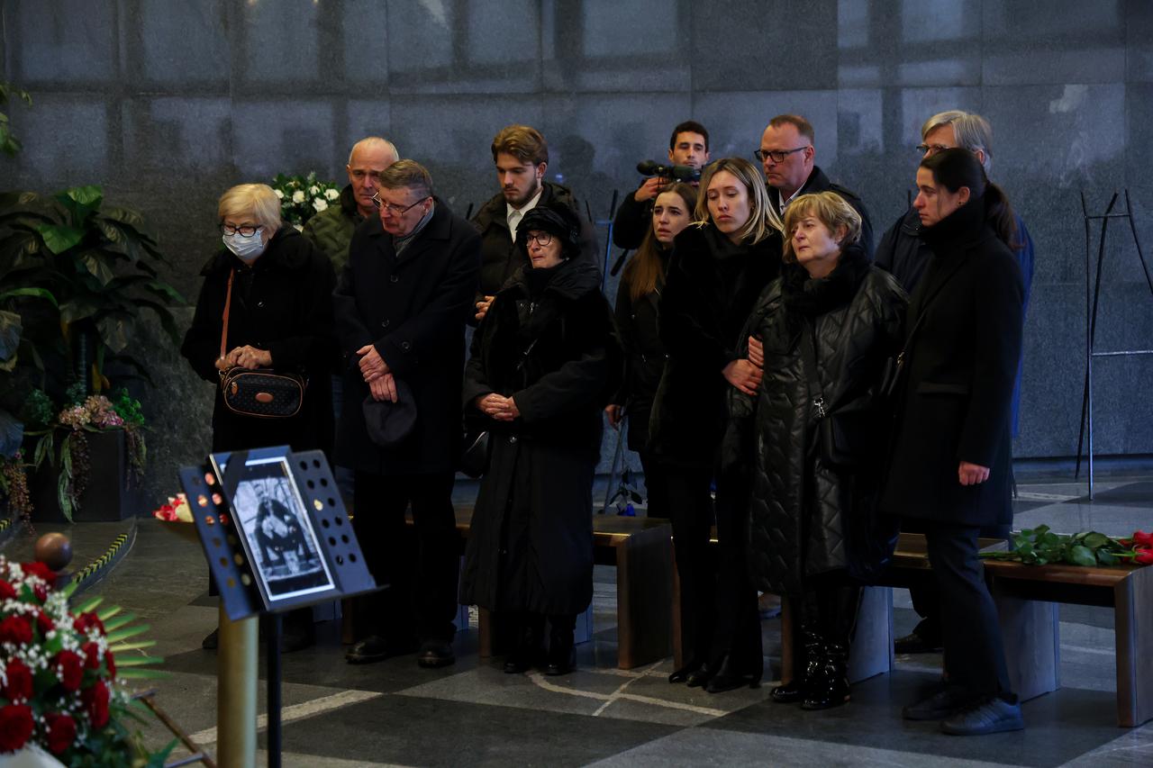 Zagreb - Posljednji ispraćaj novinara i publicista Sanjina Španovića