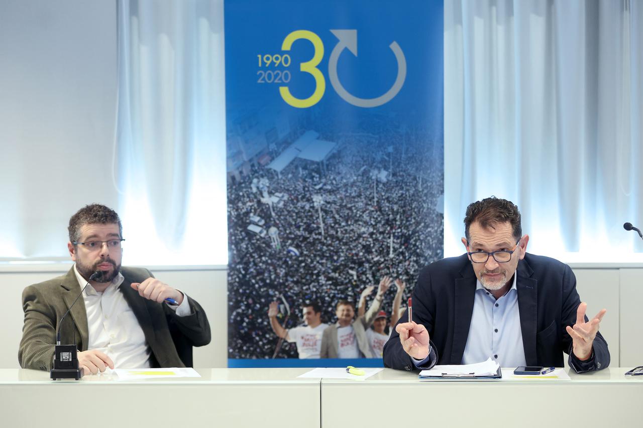 Zagreb: Konferencija za medije Nezavisnog sindikata znanosti i visokog obrazovanja