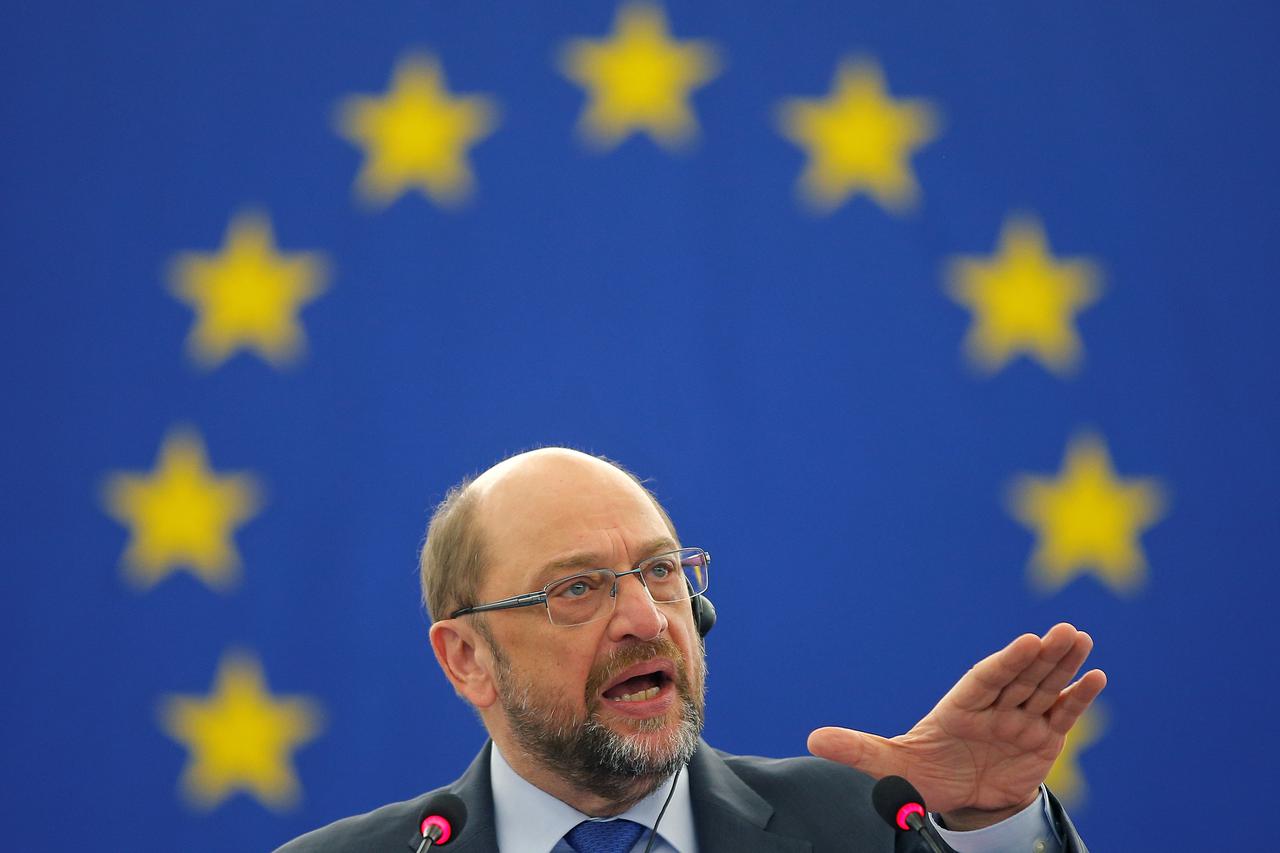 European Parliament President Martin Schulz attends a debate at the European Parliament in Strasbourg, France, November 21, 2016.   REUTERS/Vincent Kessler