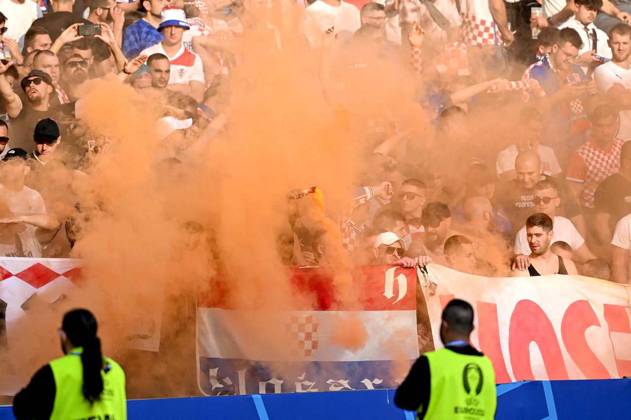 Berlin: Atmosfera na Olimpijskom stadionu tijekom susreta Španjolske i Hrvatske na Europskom prvenstvu