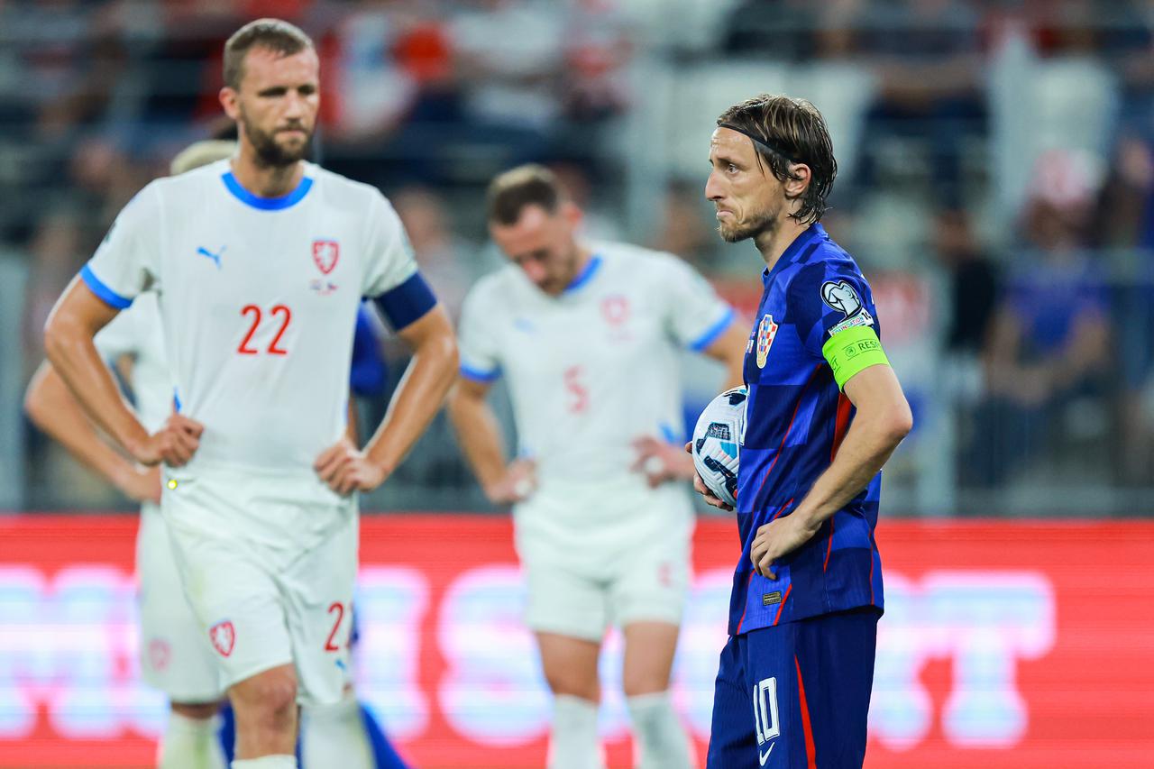 Osijek: Susret Hrvatske i Češke u kvalifikacijama za FIFA Svjetsko prvenstvo