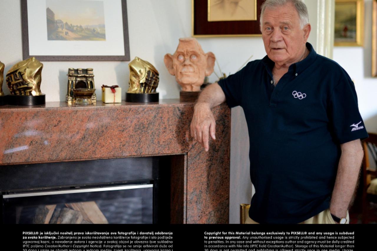 '25.07.2013., Zagreb -  Antun Vrdoljak, hrvatski glumac, redatelj i producent, bivsi potpredsjednik Republike Hrvatske, HDZ-ov zastupnik u drugom sazivu Hrvatskog sabora, bivsi direktor HRT-a, bivsi p