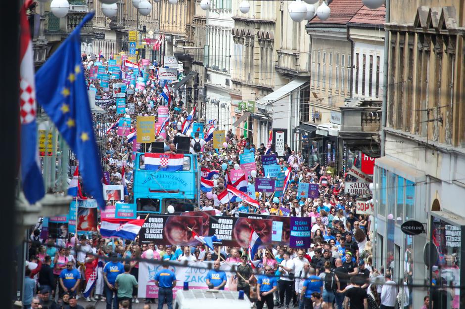 U Zagrebu održan Hod za život
