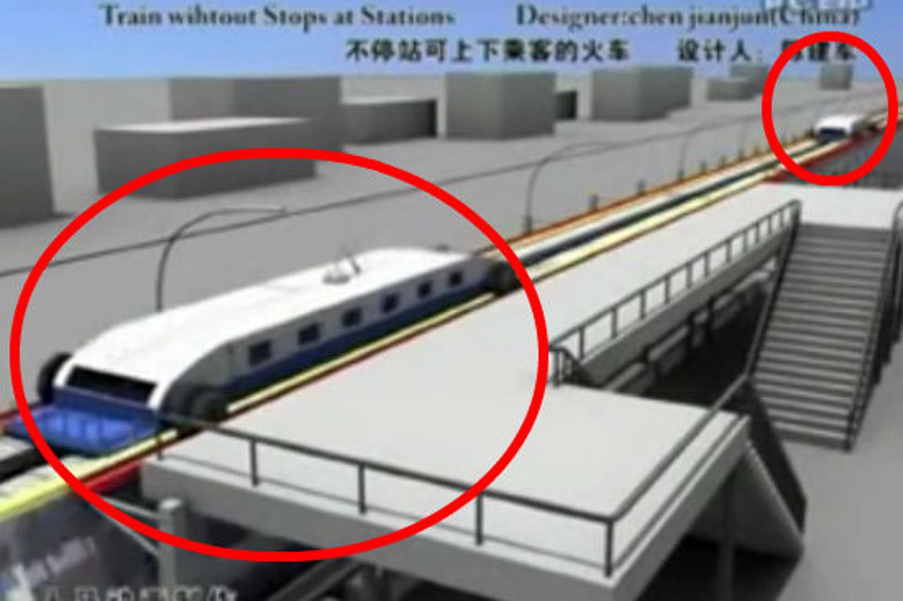 Putovanje vlakom bez stajanja na stanicama